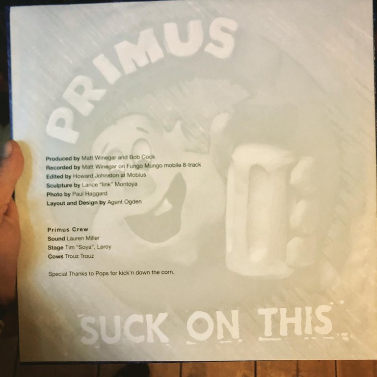 Primus - Suck on this - Inner Sleeve 02