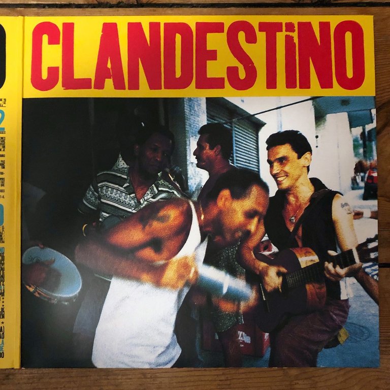Manu Chao - Clandestino Cover Inside Detail 02
