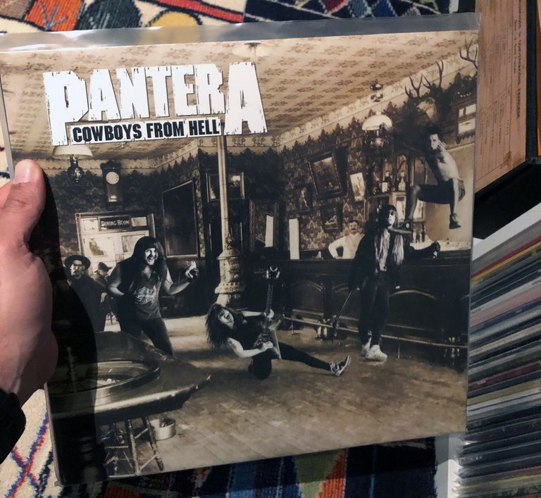 The best Pantera album in audiophile format divided into two vinyl records