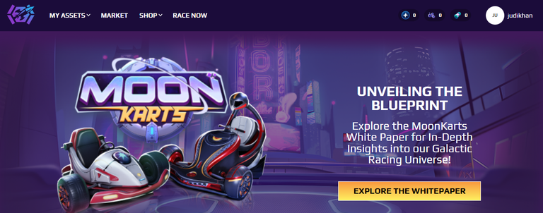 Moon Karts Joined to race in space