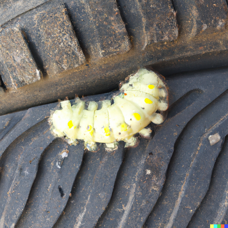 DALL·E 2022-09-17 18.02.29 - A caterpillar with legs that are vacuum cleaner attachments.png