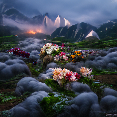 StarryAI-The dawn of flowers in an ethereal setting with mo.png