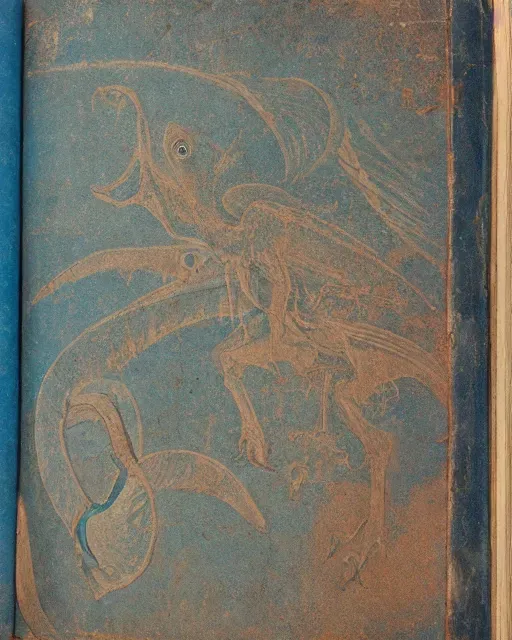 StarryAI-PteradactylBook-AncientAndEtherealBlankBook-Page1.webp