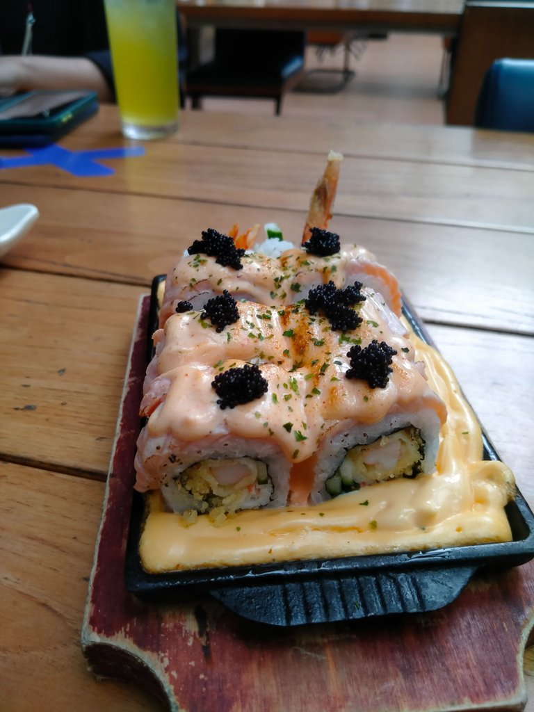 Salmon Melted Cheese Roll