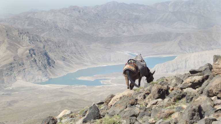 Lar lake from Damavand base camp - Iran.jpg