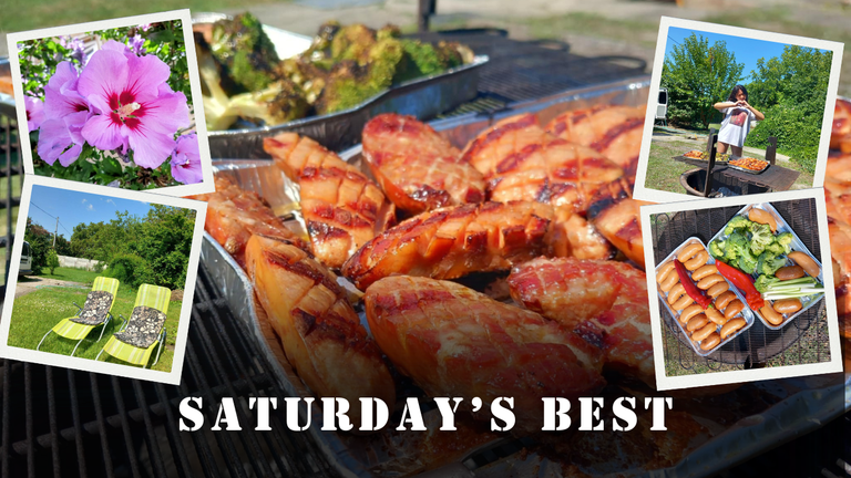 Clean, Grill and Chill:  Saturday Of Wins Together And Well Spent.