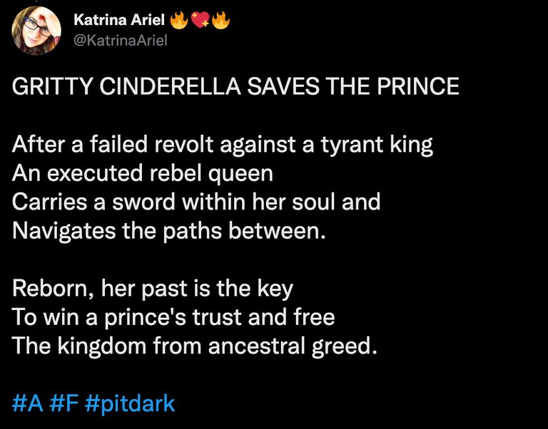 PitDark Twitter pitch poem