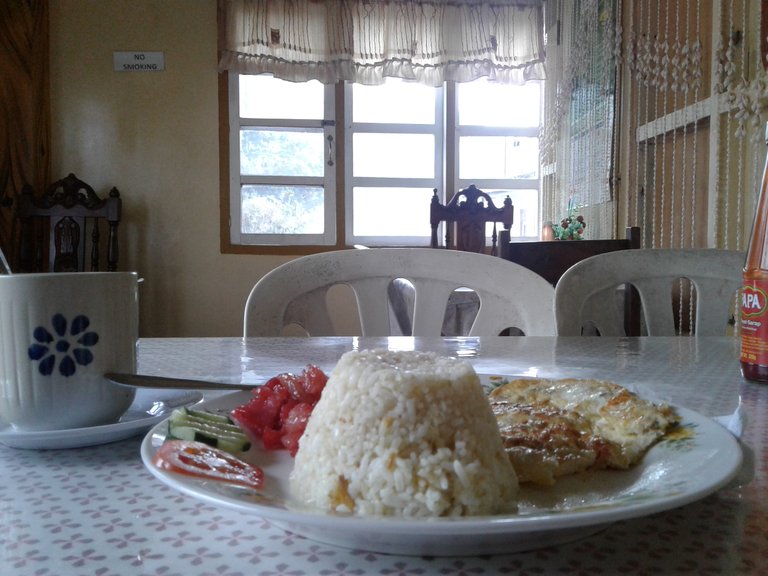 Silog is a typical Filipino breakfast, which is short for sinangag (garlic fried rice in English) and itlog (egg in English). The dish that's added to it varies. In this case, the dish I chose was tocino (sweet red pork) -- hence called "tocilog". If you haven't eaten tocilog, cornsilog, spamsilog, hotsilog, longsilog, or any type of silog, you're missing a chunk of Filipino culture 😁