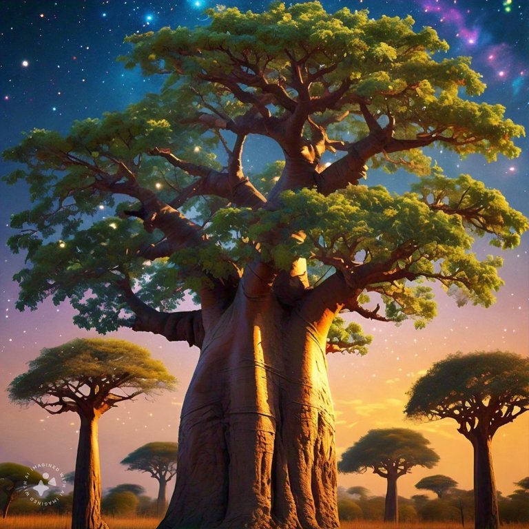 a_baobab_tree_with_shimmering_leaves_branches_and_trunk_it_stands_looking_ethereal_in_the_sahel_twinkling_stars_rain_from_the_sky.jpeg