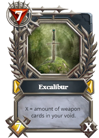 A random card generated with gucustom.cards