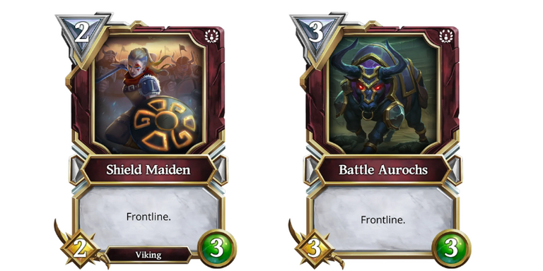 Shield Maiden / Battle Aurochs