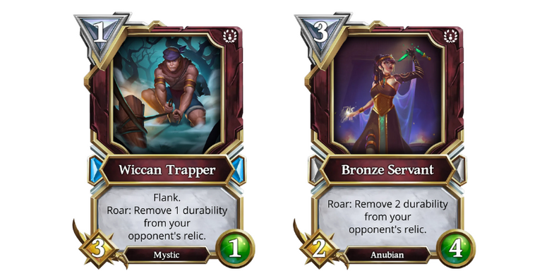 Wiccan Trapper / Bronze Servant