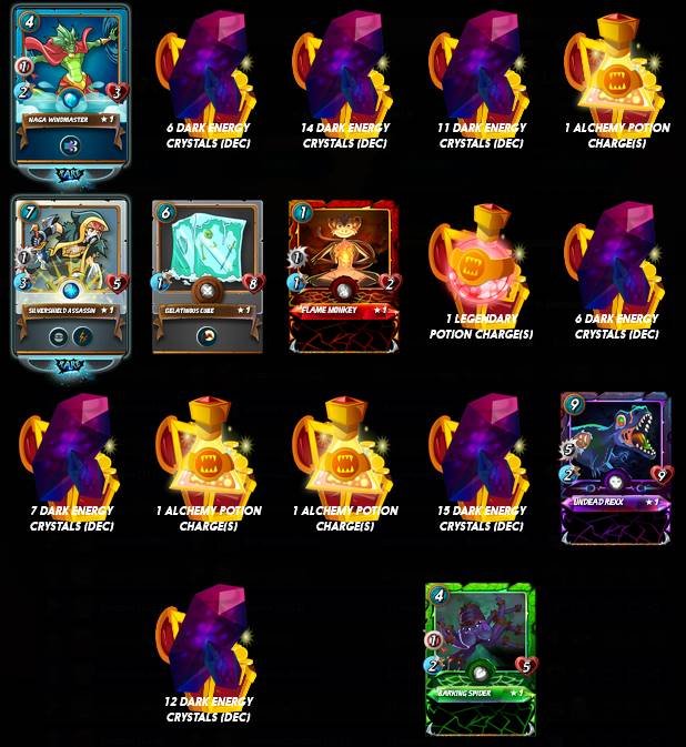 Daily quest rewards with potion  Day 151.jpg