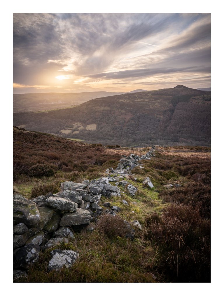 Sunset behind Win Hill - © Kieran Metcalfe Bdr.jpg