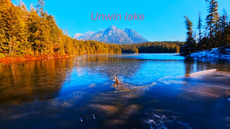 Ice bathing | Lake Unwin | Desolation sound