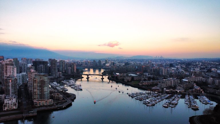 Vancouver from above. 