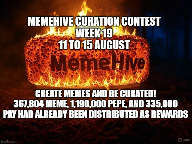 MemeHive Curation Contest Week 19