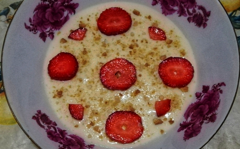 fragole e banana