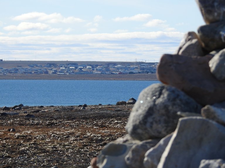 Igloolik from the Cairn