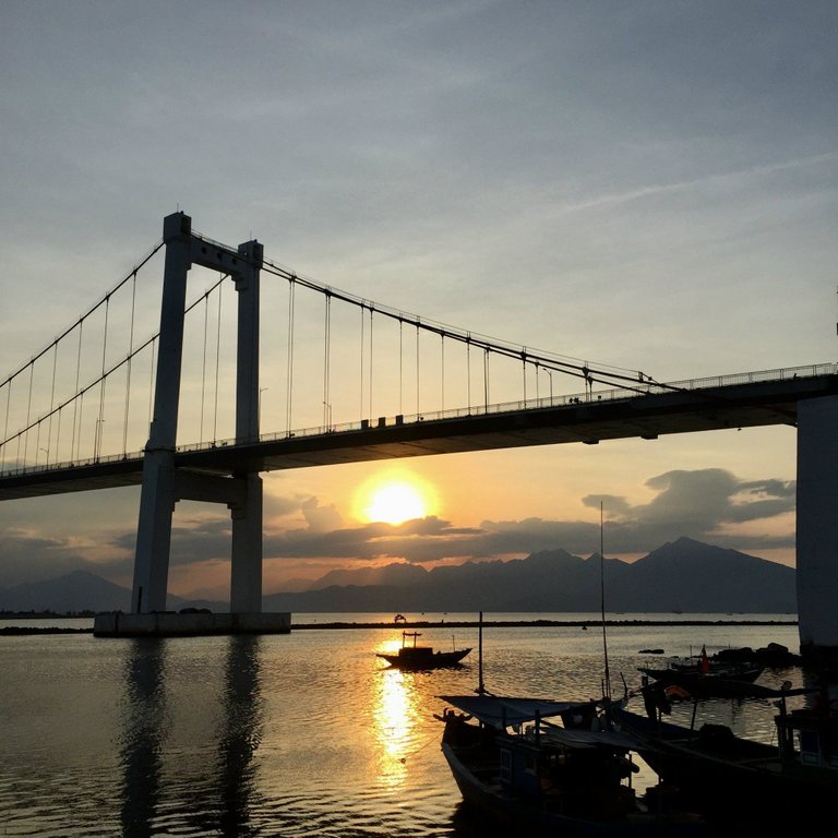 Sunset in Da Nang