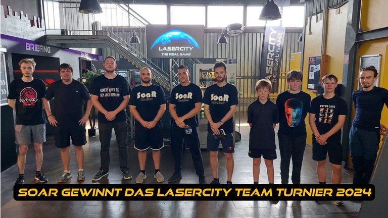 Soar gewinnt das Lasercity Team Turnier 2024