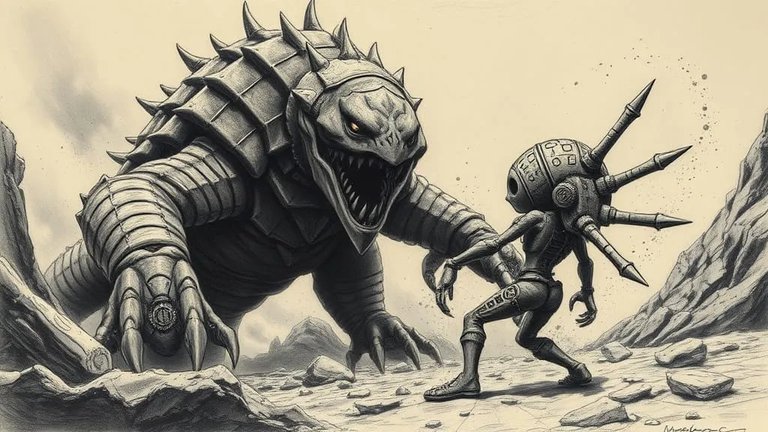 Terrasque vs Clay Golem.jpg