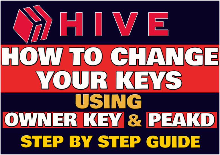 How To Change Your Hive Passwords Using Owner Key and Peakd - Step by Step Guide (ENG/ITA)