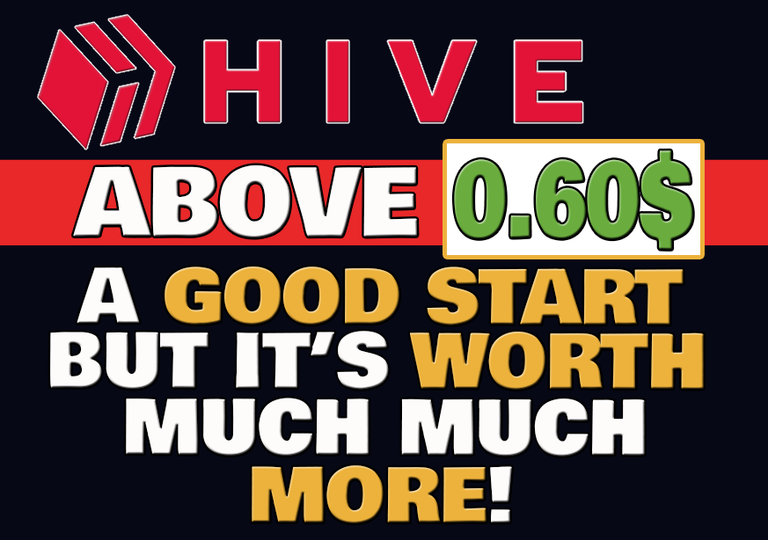 HIVE Above $0.60: A Good Start, but It's Worth Much Much More! (ENG/ITA)