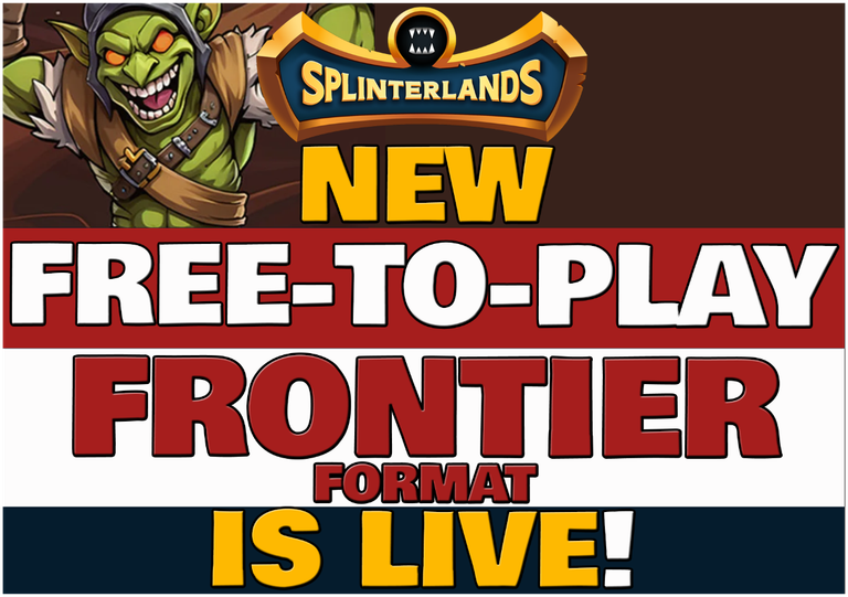 Splinterlands: The New Free-to-Play Frontier Format is Live! + My First Frontier Battles and My First Reward (ENG/ITA)