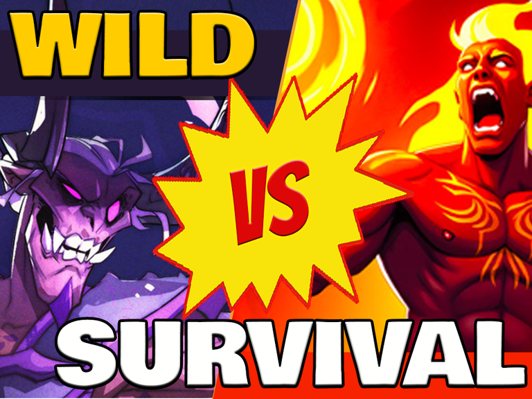 Wild vs Survival - Same Cards, Same SPS, Different Rewards: A Financial Showdown! (ENG/ITA)
