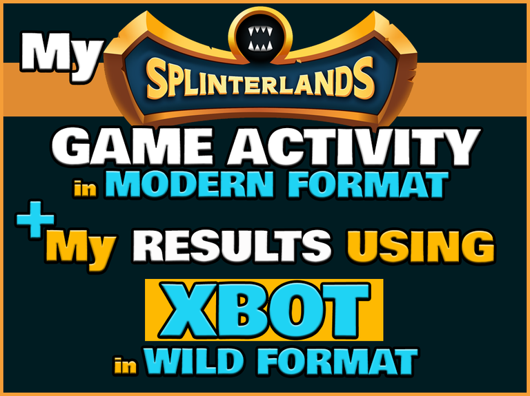 My Game Activity and Progress in Modern Format + My Results and Rewards in Wild Format using XBOT (ENG/ITA))