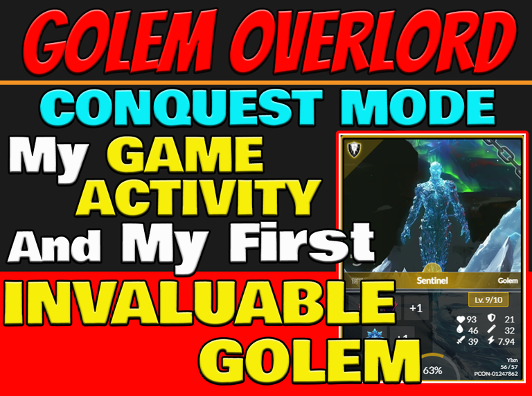 Golem Overlord Conquest Mode: My Game Activity, 7 Eldritch Golem Vault Purchased and My First Invaluable Golem (ENG/ITA)