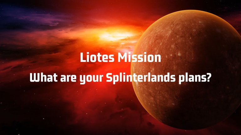 What are your Splinterlands plans.jpg