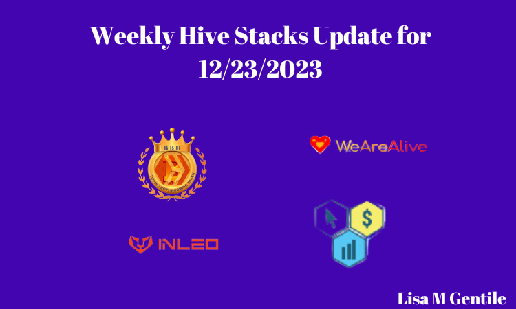 Holiday Prep and Weekly Hive Stacks Update  for 12/23/2023