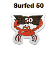 SeaLifeHitsSurfed50CrabBadge.png