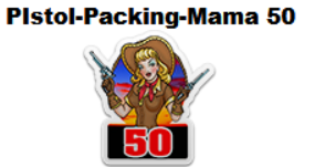 PistolPackingMama 50 Badge.png