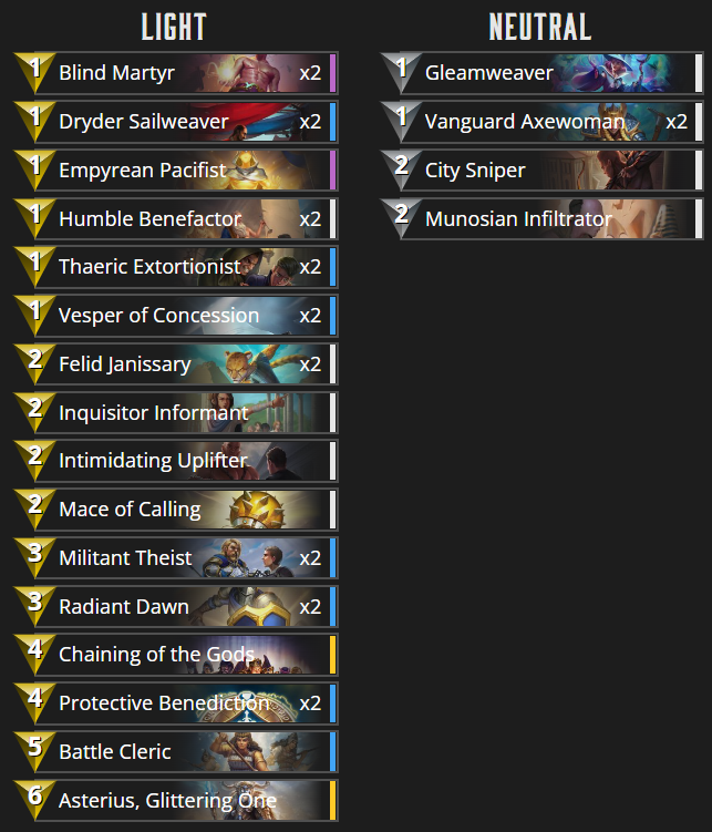 The deck with the changes that I did based on my last post.