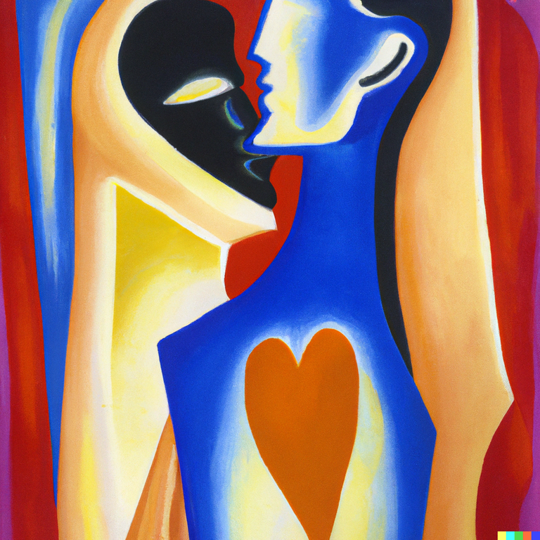 DALL·E 2023-01-22 22.47.19 - Paint in GEORGIA O'KEEFFE  style _ man and woman in love.png