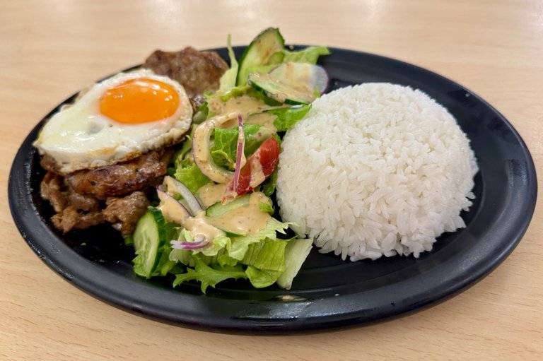 Beef Steak & Egg Rice