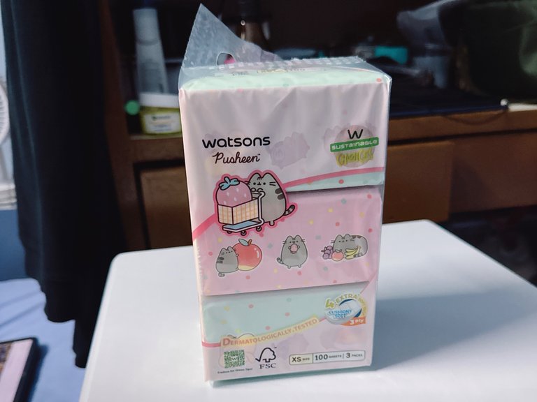 Watson - Pusheen Tissue 屈臣氏的胖吉猫纸巾