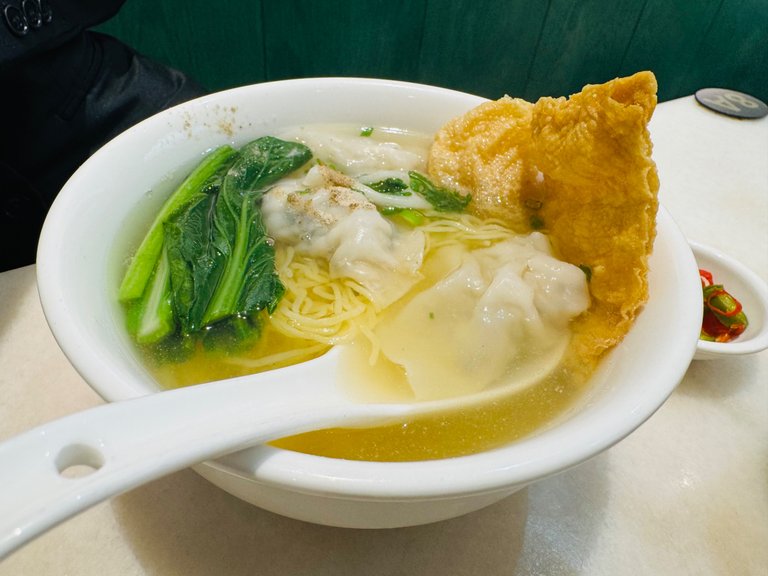 Soup Wanton Mee with Dumpling