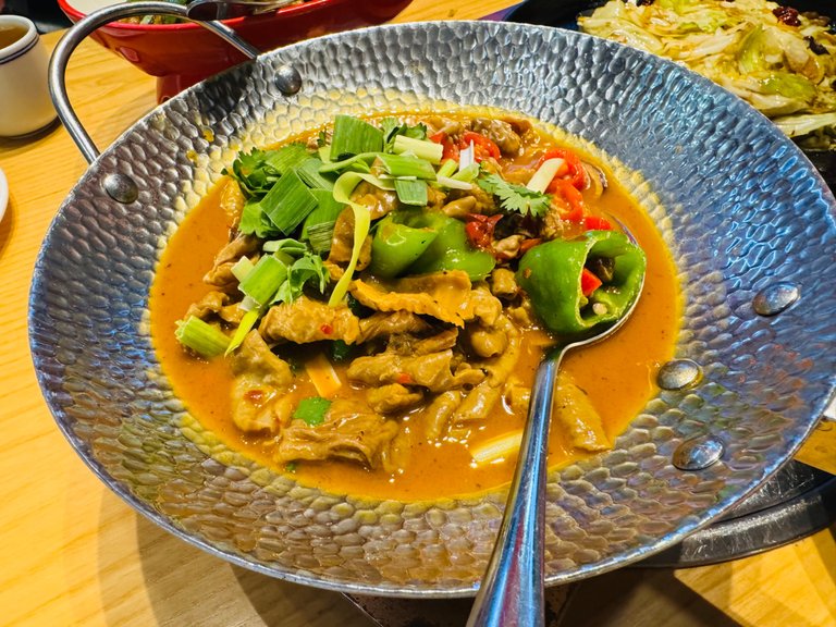 Pork Intestine in Small Pot