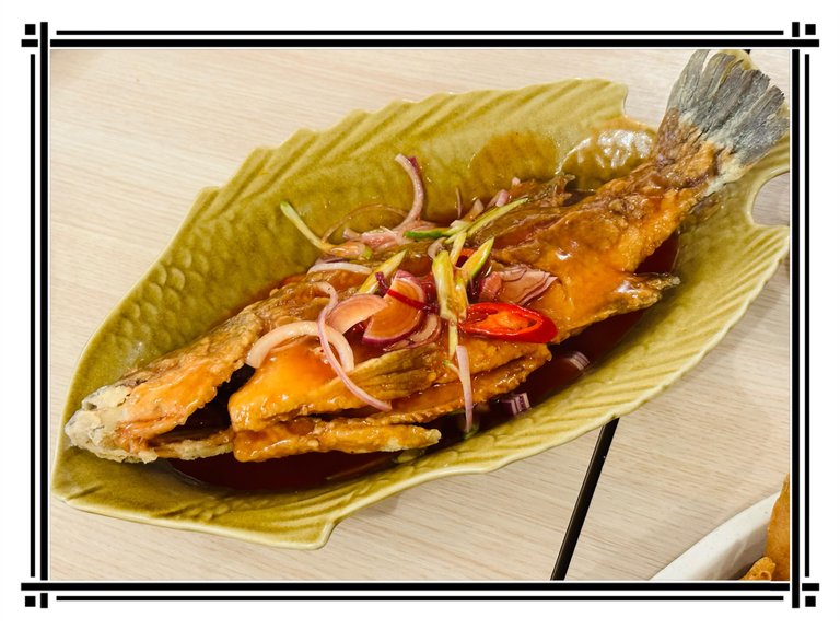 Deep-fried Sweet & Sour Fish