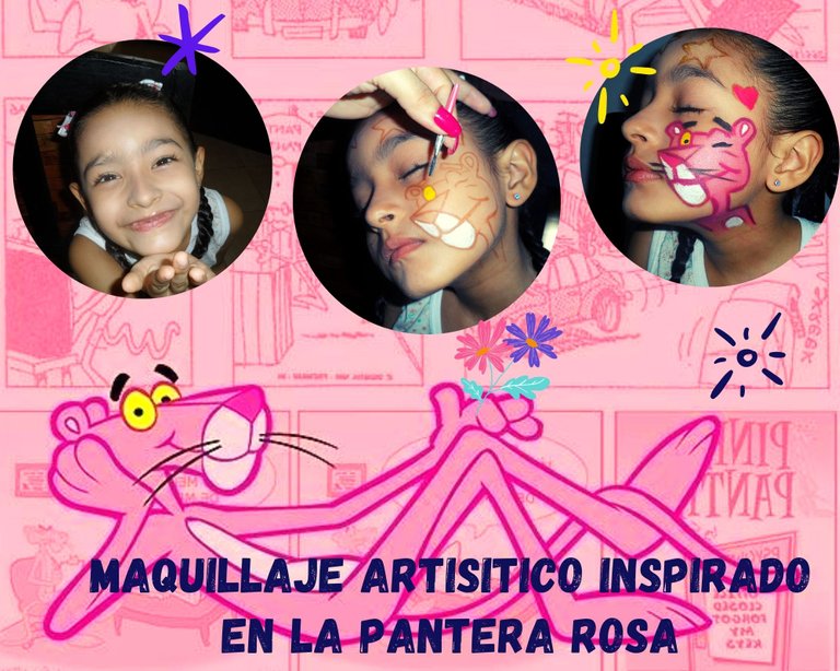 Maquillaje Artisitico inspirado en la Pantera rosa.jpg