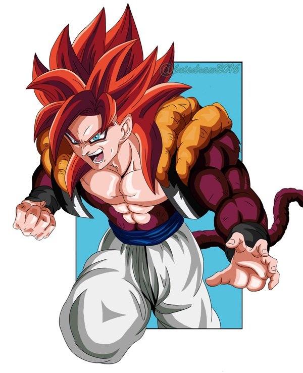 Gogeta SSJ 4  Dragon para dibujar, Cómo dibujar a goku, Dibujos