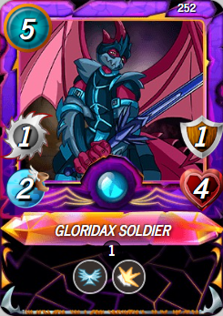 Analysing Splinterlands Cards – Gloridax Soldier