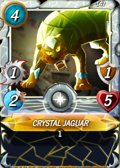 Analysing Splinterlands Cards – Crystal Jaguar