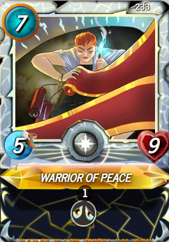 Analysing Splinterlands Cards – Warrior of Peace