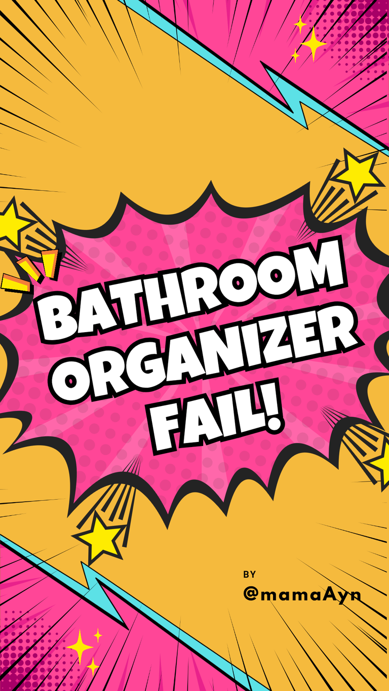 Reviewing Items Ordered Online pt.3- The Bathroom Organizer