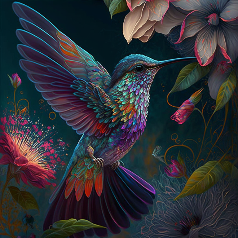 mamrita_hummingbird_offering_the_nectar_of_life._Very_detailed._966f845b-fd1b-420b-8230-bffe75f8113e.png